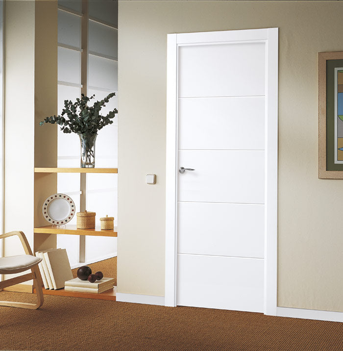 Puertas blancas modernas