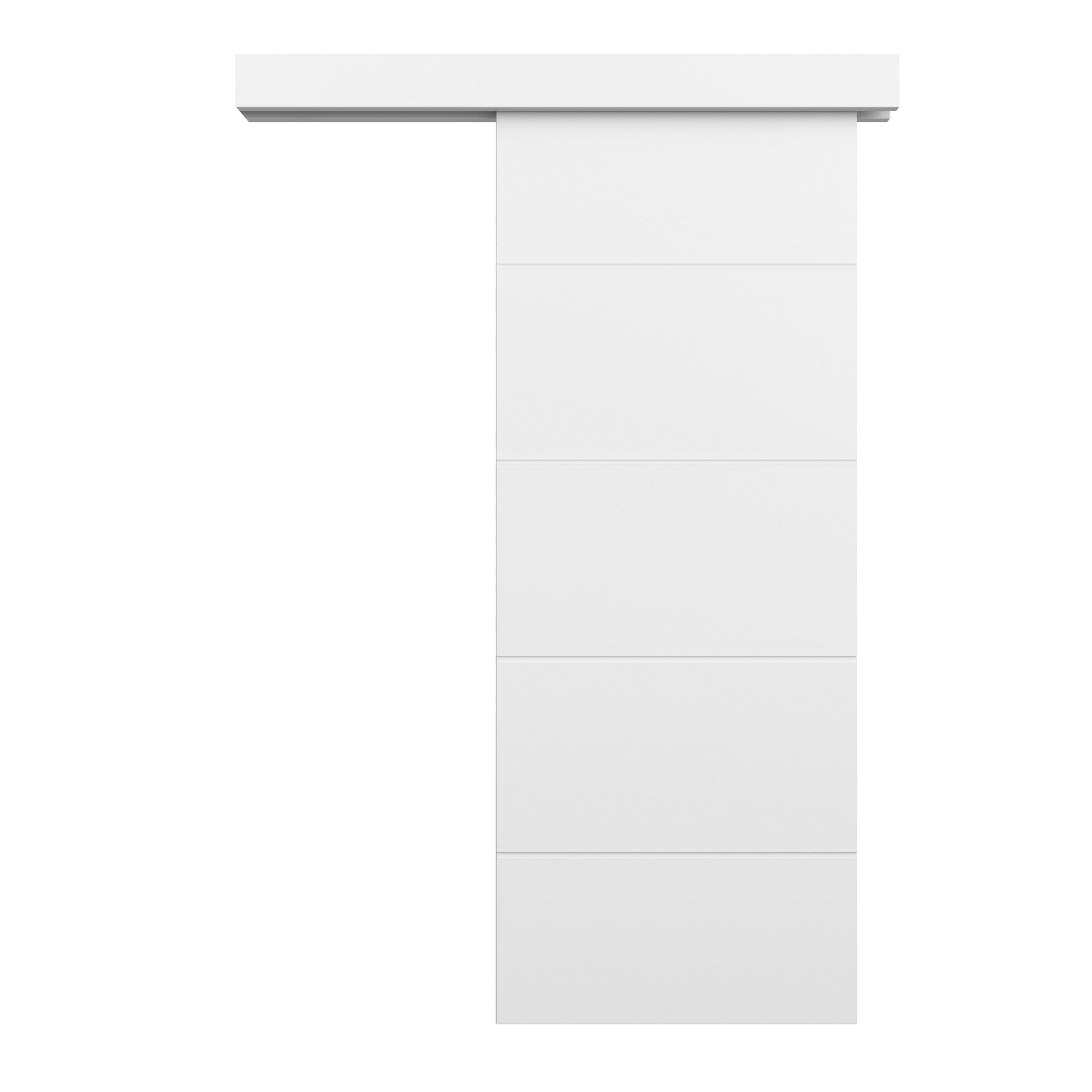 Puertas correderas blancas
