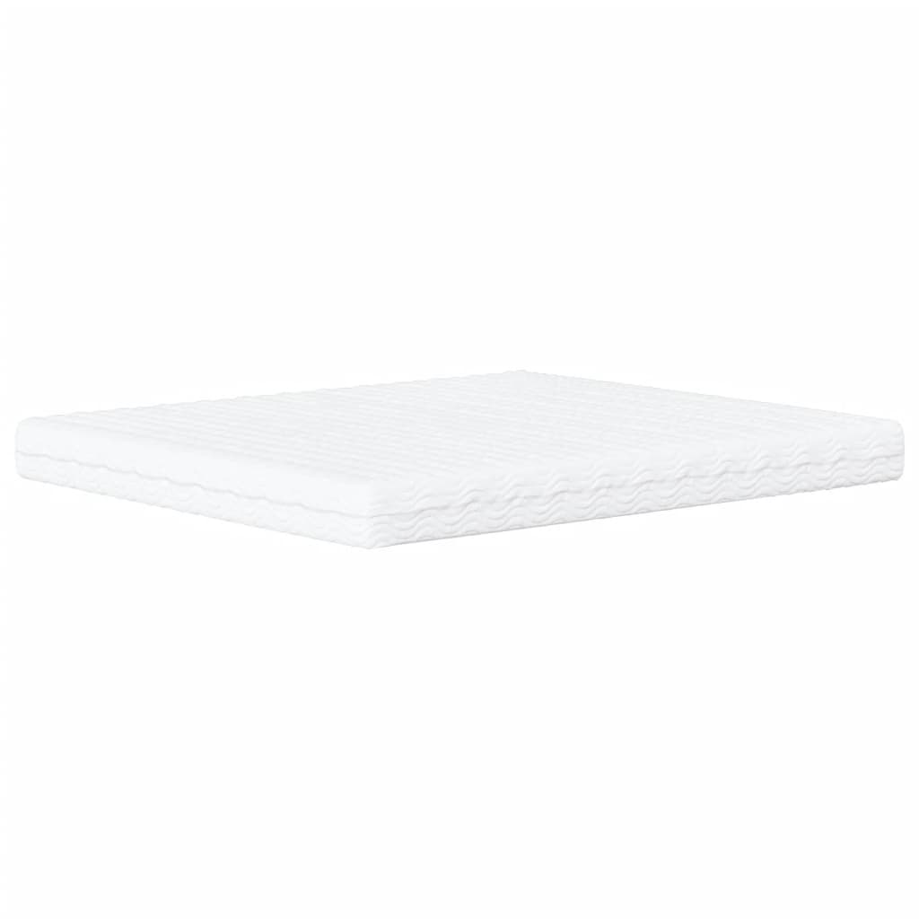 Cama Con Colchón Cuero Sintético